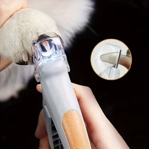 Professional Pet Nail Clipper With LED Light