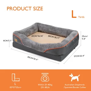 Large Dog Bed Soft Comfortable Anti Allergy